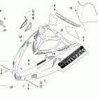 Crossfire 1000 EFI Капот и ветровое стекло (nightfire sno pro)