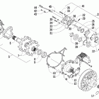 Crossfire 600 EFI Вал привода трака