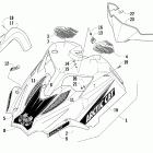 600 SP Капот и ветровое стекло
