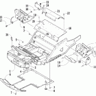 Bear Cat WT Turbo Передняя рама и подножки