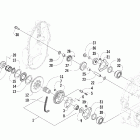 Z 570 Drive / reverse dropcase assembly (lx)