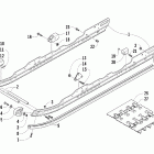 T660 Touring Рельс скольжения и гусеница