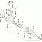 Z 570 Поршень и коленчатый вал