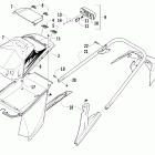 F8 EFI LXR Задний бампер, багажник и задний фонарь