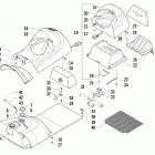 T660 Touring Топливный бак и сидение