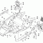 Crossfire 500 Передняя рама и подножки