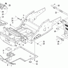 Panther 660 Trail Передняя рама и подножки