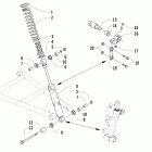 Crossfire 500 EFI Аммортизатор