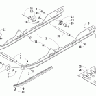 F6 EFI LXR Рельс скольжения и гусеница