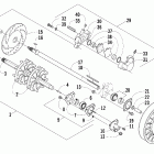Z 570 Вал приводной трака и тормоза