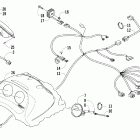 Bearcat 570 Фара и панель инструментов