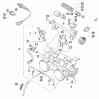 Jaguar Z1 EB Дроссельная заслонка