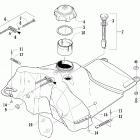 M1000 EFI Топливный бак