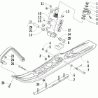Crossfire 600 EFI Лыжи
