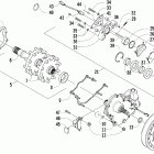 Jaguar Z1 EB Вал привода трака