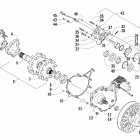 Crossfire 600 EFI Вал привода трака