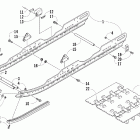 Panther 660 Trail Рельс скольжения и гусеница