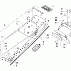 Crossfire 800 EFI Тоннель, задний бампер, задний фонарь