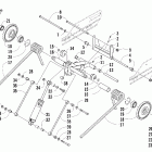 F1000 EFI SP Задняя подвеска , задний рычаг