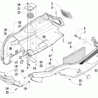 T660 Turbo Trail Обтекатель и передний бампер