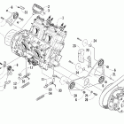 Crossfire 800 EFI Вариатор и опора двигателя
