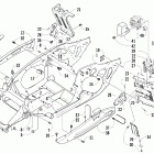 M1000 EFI Передняя рама и подножки