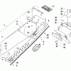 Crossfire 800 EFI Тоннель, задний бампер, задний фонарь (sno pro)