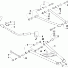 F6 EFI LXR Рычаги подвески и стабилизатор