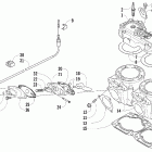 Firecat 600 EFIr Цилиндр и головка
