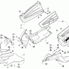 Crossfire 1000 EFI Обтекатель и передний бампер  (sno pro)