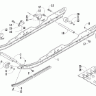 Jaguar Z1 EB Рельс скольжения и гусеница