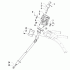 Jaguar Z1 EB Вал руля