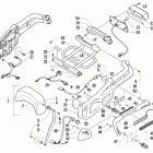 T660 Turbo Touring Спинка, фонарь в сборе