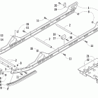 M6 EFI Slide rail and track assembly (153)