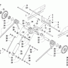 F5 EFI LXR Задняя подвеска , задний рычаг