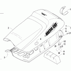 Crossfire 600 EFI Сидение