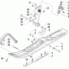 Crossfire 800 EFI Лыжа  (sno pro)