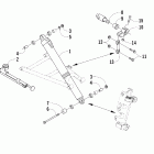 Crossfire 800 EFI Амортизатор в сборе  (sno pro)