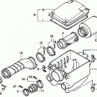 TRX300EX Воздухозаборник