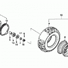 TRX90 Переднее колесо