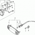 TRX300EX Фонарь задний