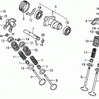 TRX300EX Распределительный вал