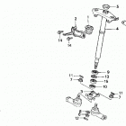 TRX300 Рулевой вал
