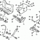 TRX300EX Подножки