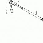 TRX300EX Рулевые тяги