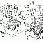 TRX300 Головка цилиндра