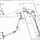 TRX300EX Задний тормозной цилидр