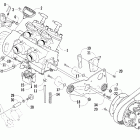M7 EFI WY Вариатор и опора двигателя