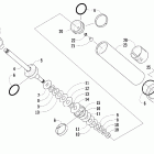 M7 EFI LE Rear suspension rear arm shock absorber (162)