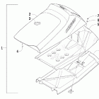 Firecat 700 EFI SP Сидение